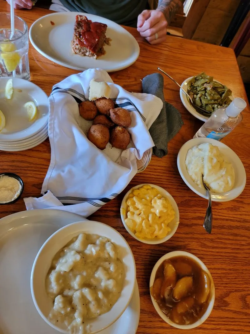 Breakfast Classics: Grits, Country Ham, And Fried Apples