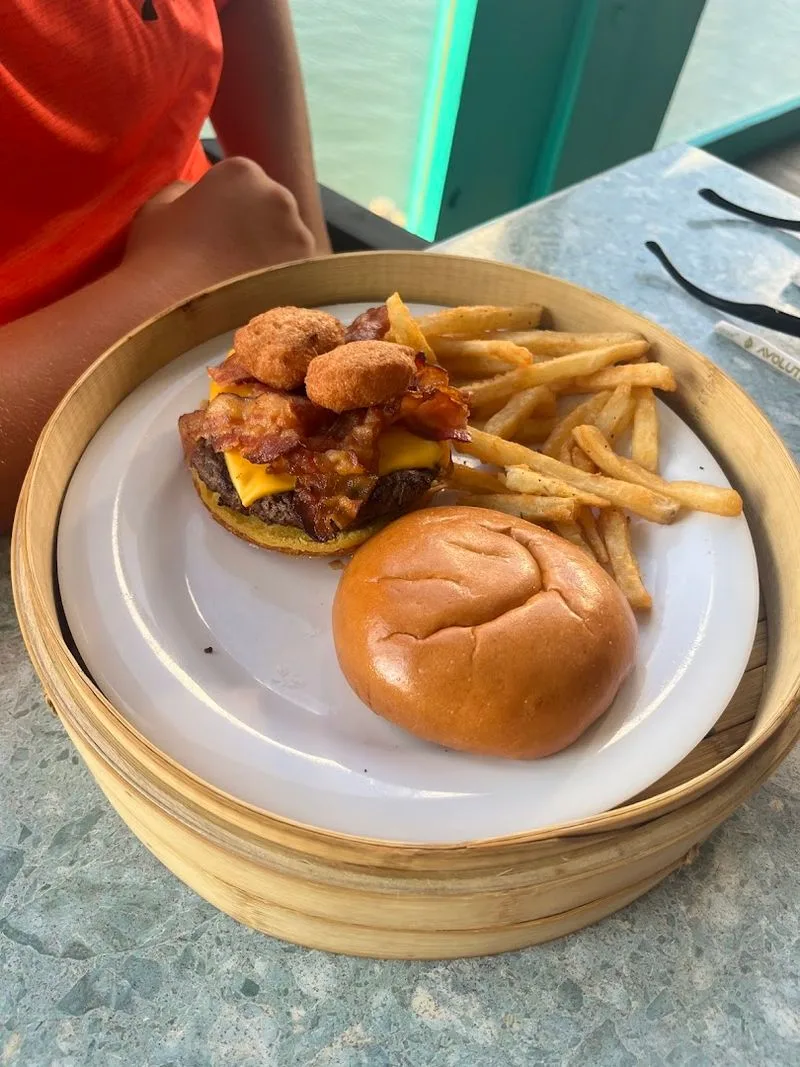 Grabbing Sandwiches and Burgers