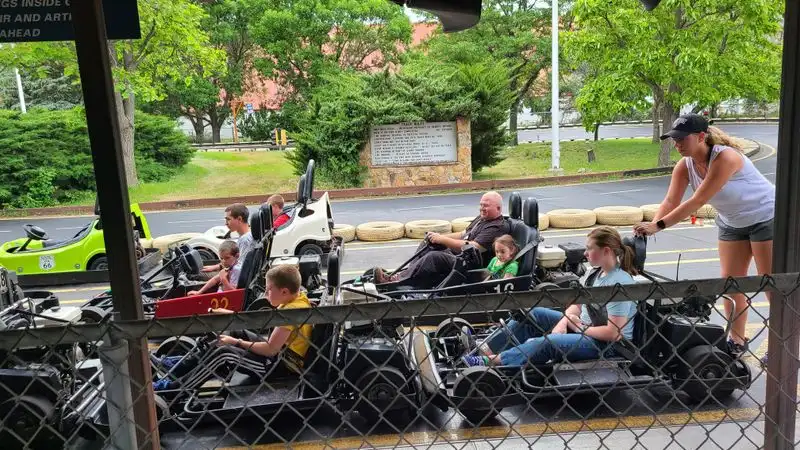 How the staff turn first timers into confident racers