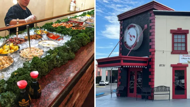 In Florida, This All-You-Can-Eat Buffet Is Known for Towering Seafood Platters