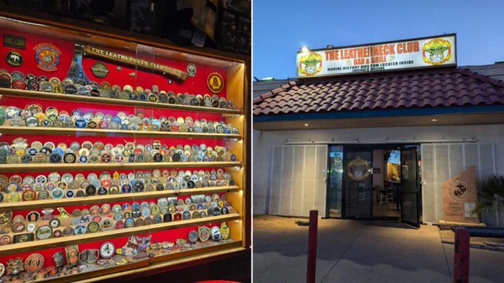 In Nevada, This Bar Functions As A Living Tribute To The United States Marine Corps