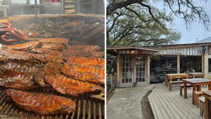In Texas, This All-You-Can-Eat BBQ Joint Piles Your Plate Until It Nearly Breaks