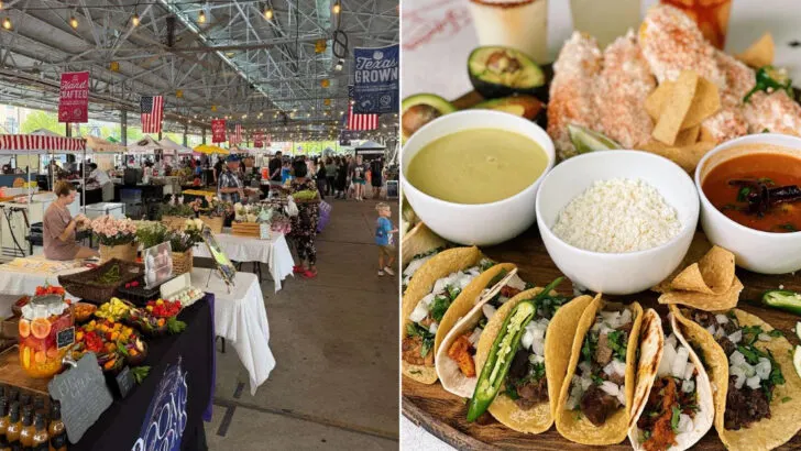 Inside Dallas&rsquo; massive indoor market where tacos, tulips, and local flavor share the floor