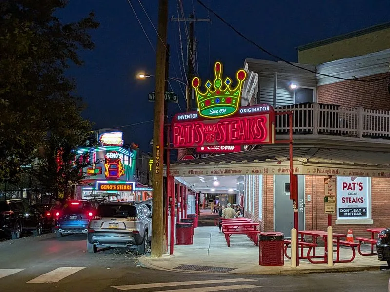 Pat’s King of Steaks — Philly Cheesesteak Origin (Philadelphia, PA)