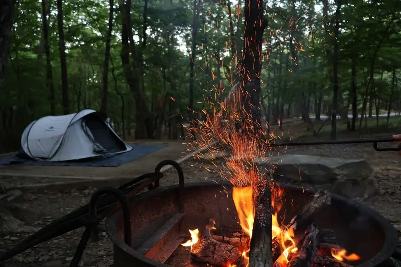 Hanging Rock State Park Campground