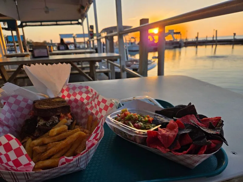 Sunset at Keys Fisheries