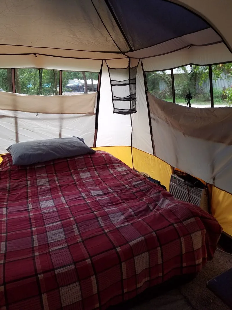 Camping Under The Pines