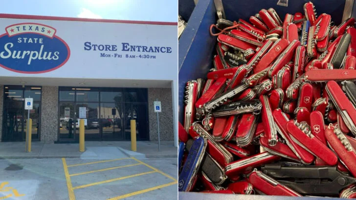 Lost luggage and confiscated goods end up at this unexpected thrift store in Texas