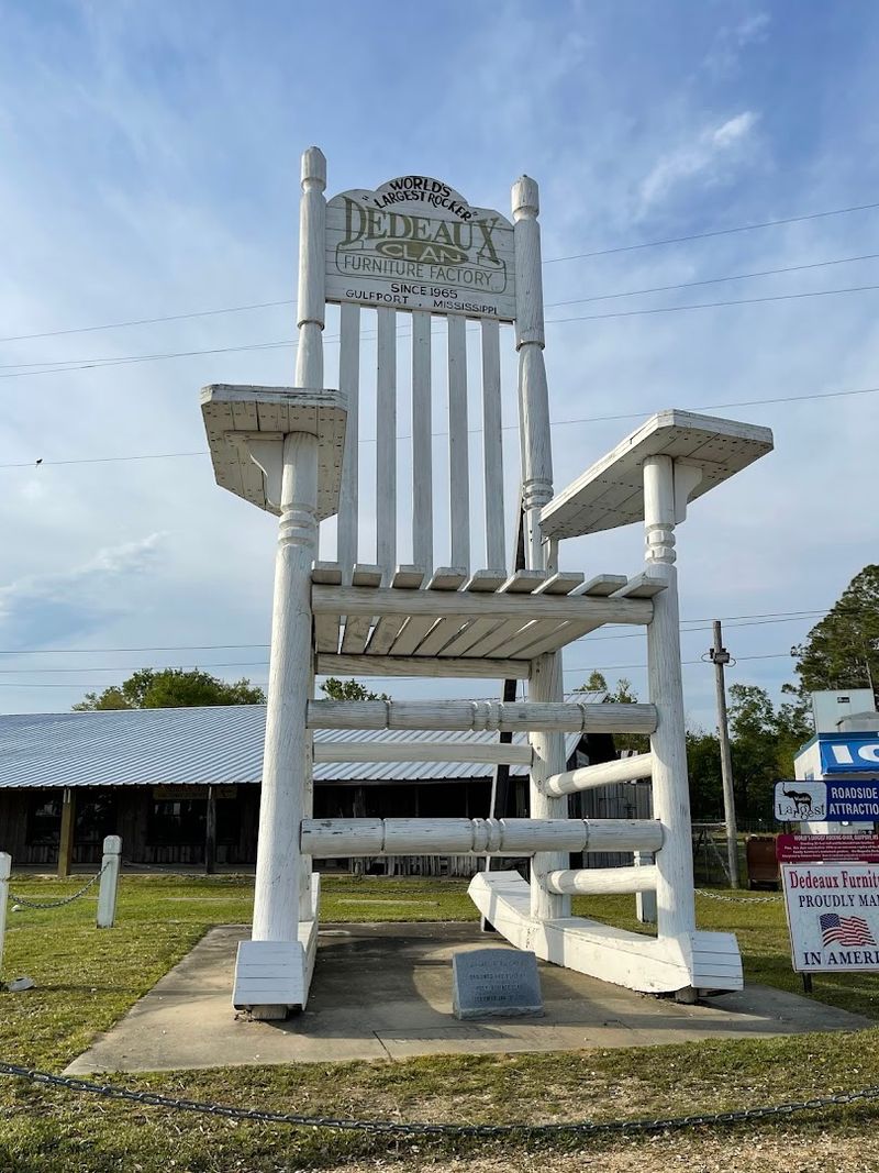 World's Third Largest Rocking Chair (Gulfport)