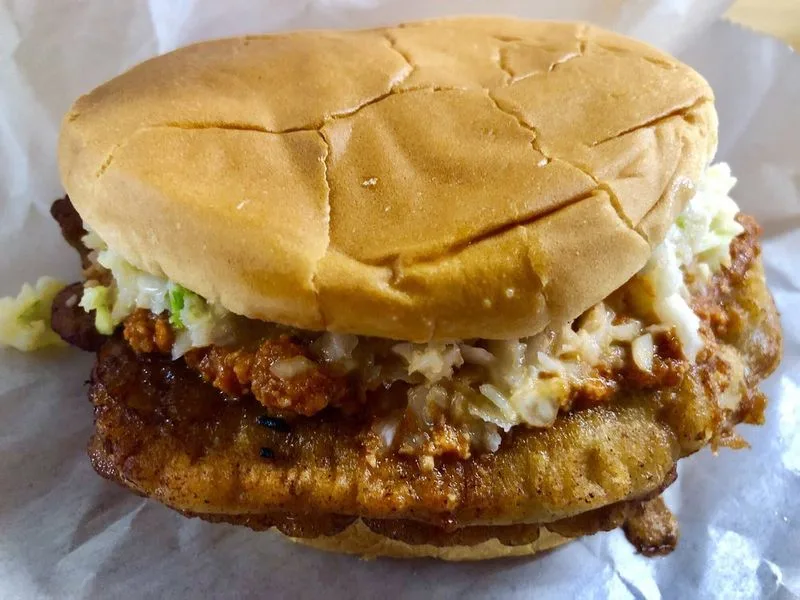 The sandwich, described plainly