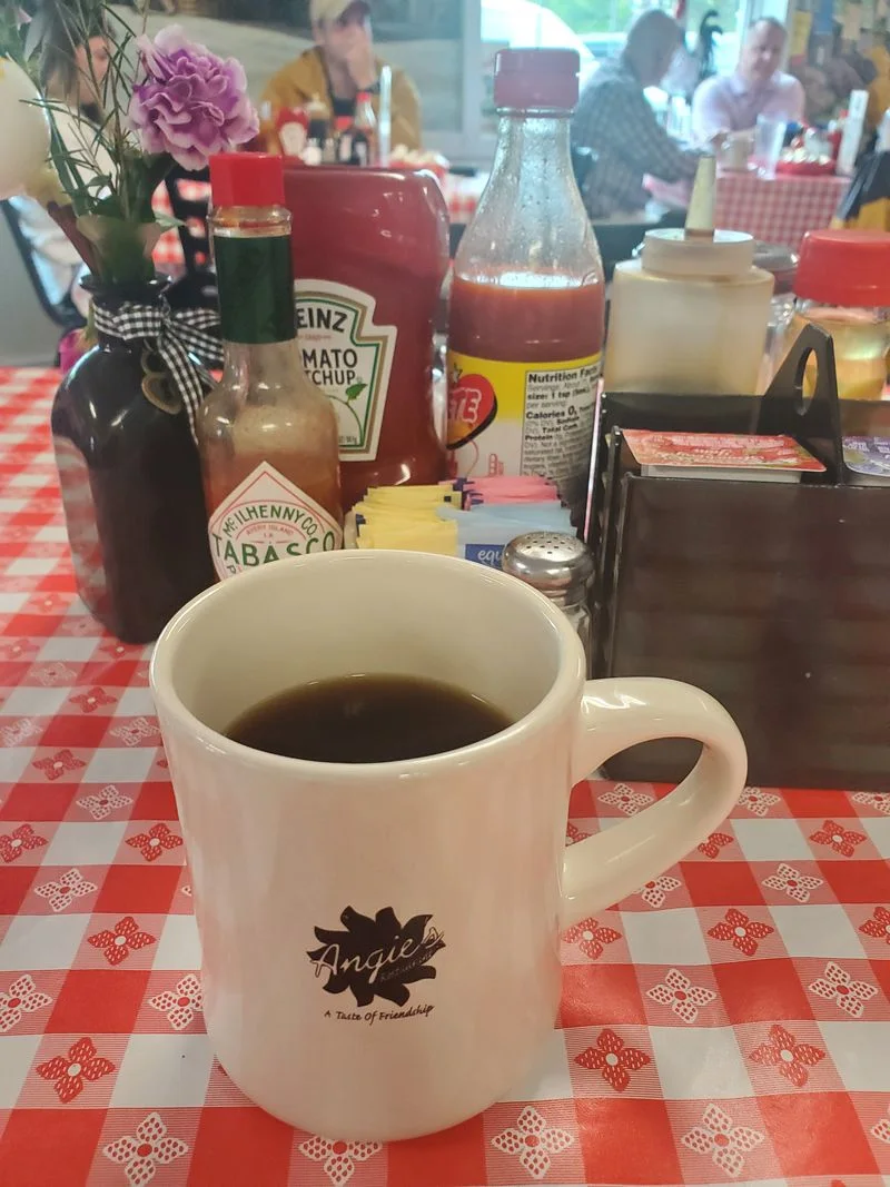 The coffee, service, and rhythm of the room