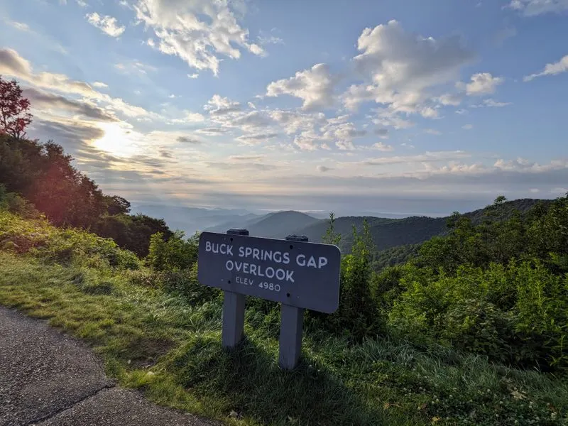 Mount Pisgah Summit Overlook