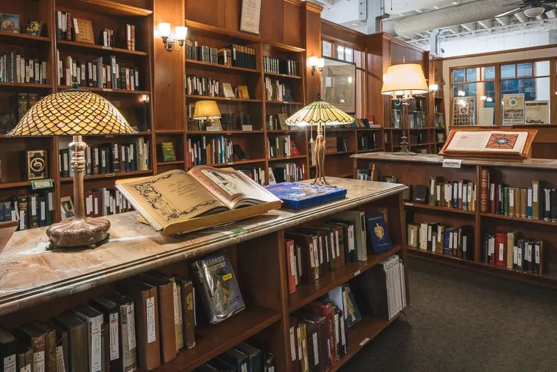 Hunting treasures in the Rare Book Room