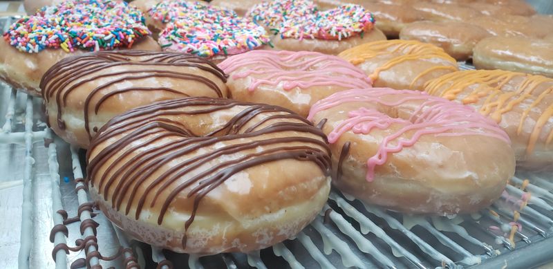 Blueberry Glazed Donut