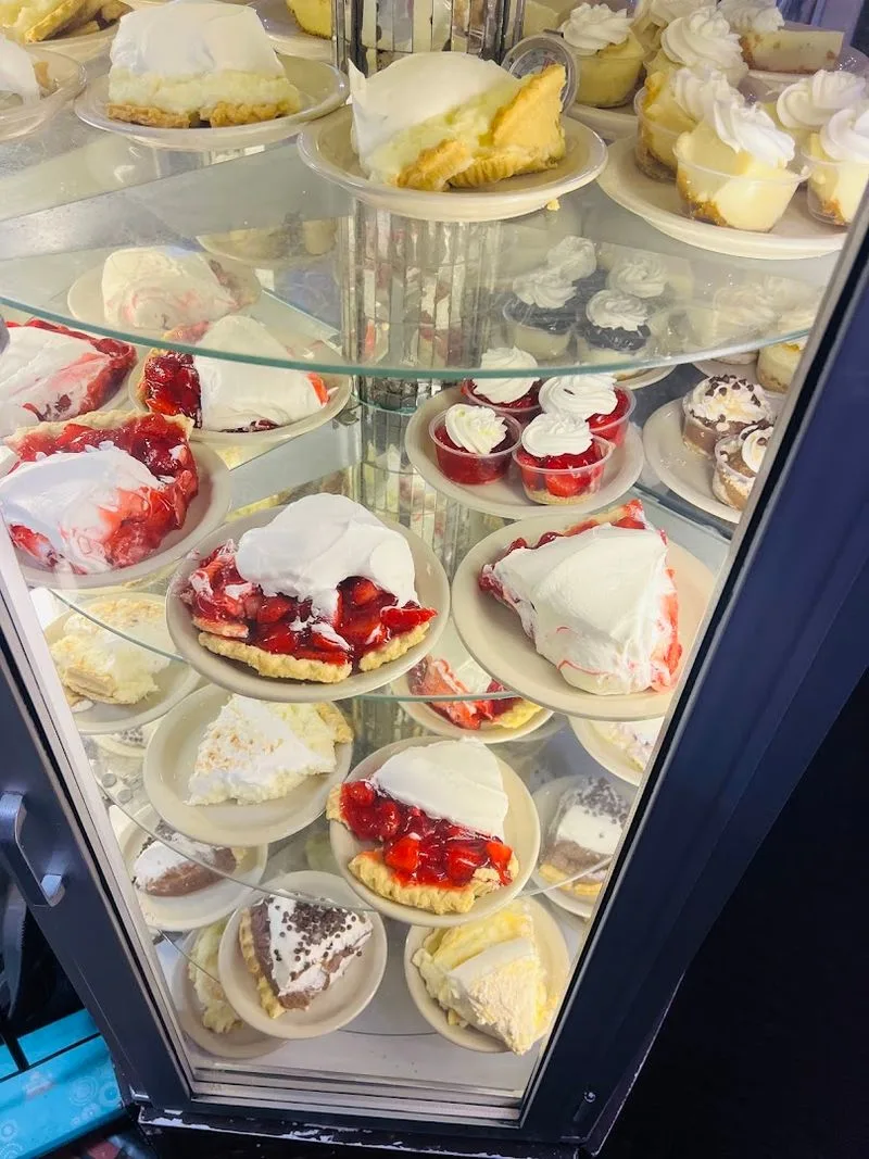 A Pie Case That Literally Stops You Mid-Step