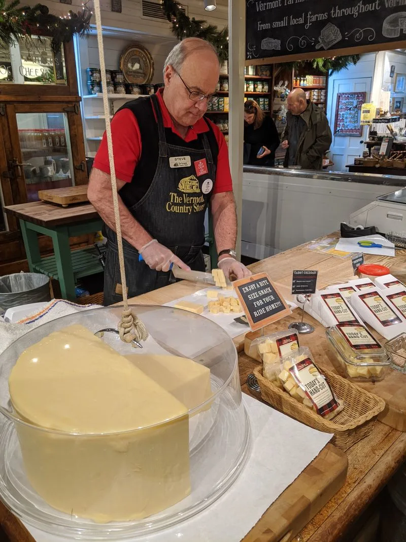 Vermont Cheddar and Cracker Counter