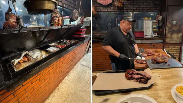 One of Texas&rsquo; oldest barbecue joints has been smoking meat in the same pit since 1932