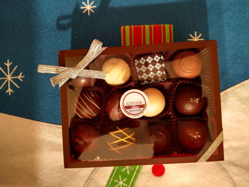 Seasonal Chocolate Cones