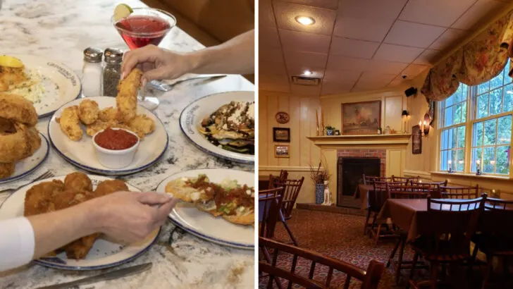 People cross state lines just for the Sunday brunch buffet at this Kentucky inn