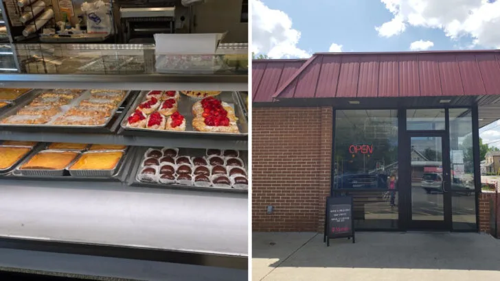 People happily make the drive for the bear claws at this small-town Illinois bakery