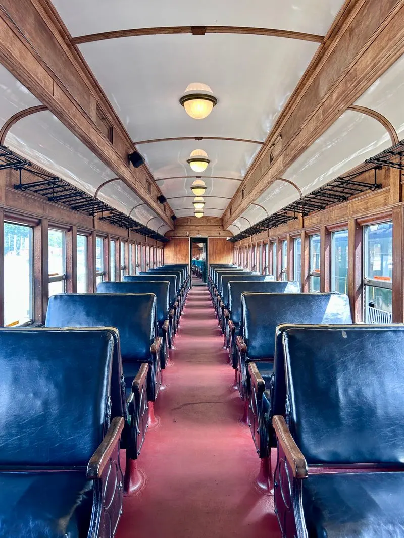 The Train Ride: Vintage Coaches, Views, and Narration