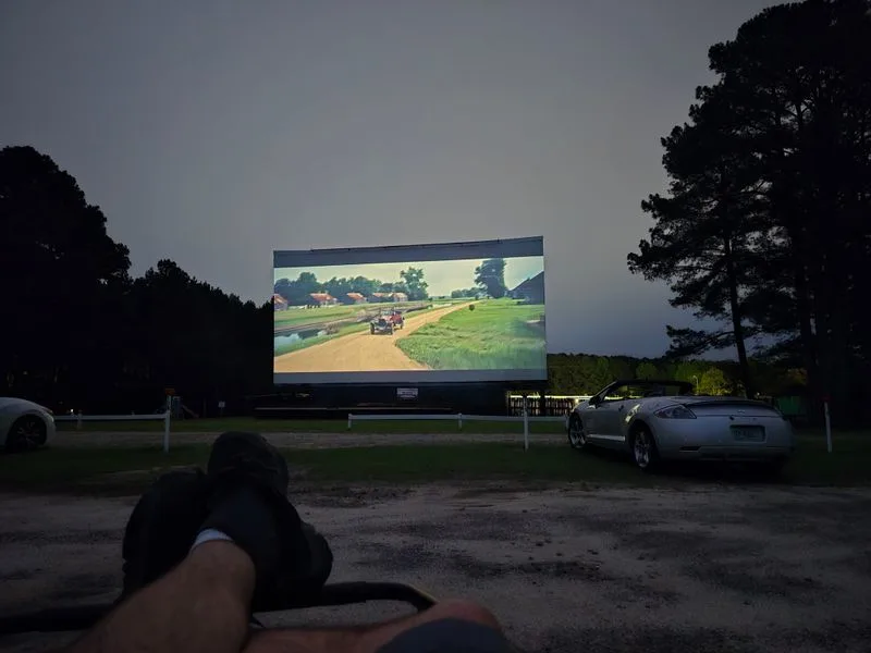 The screen, sound, and the perfect parking spot