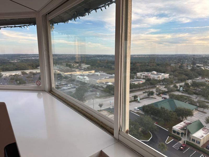 Riding the elevator to a 360-degree view