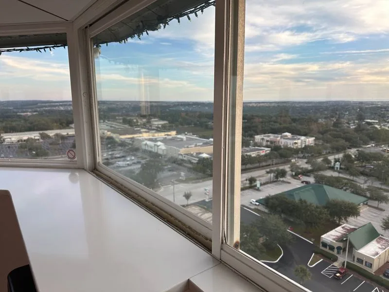 Riding the elevator to a 360-degree view