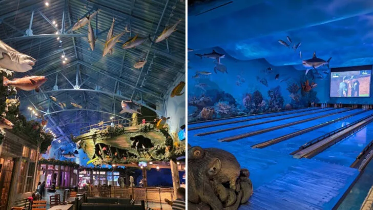 Pure Underwater Fun Awaits at This Ocean-Themed Bowling Alley in Texas