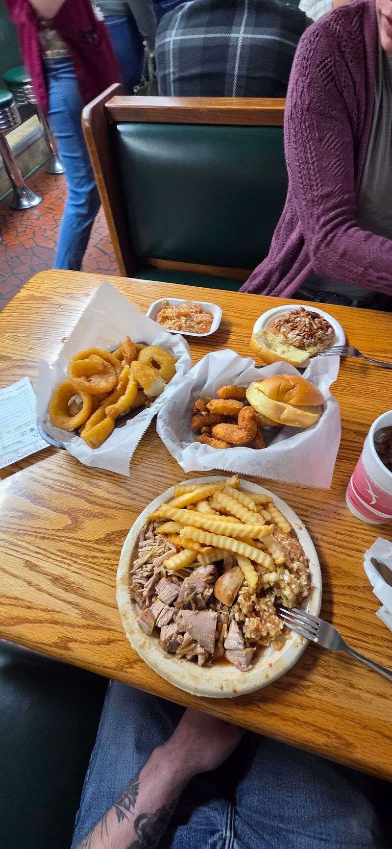 Honest portions, plain pricing