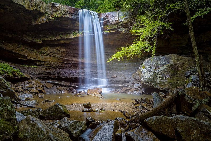 Cucumber Falls in Ohiopyle