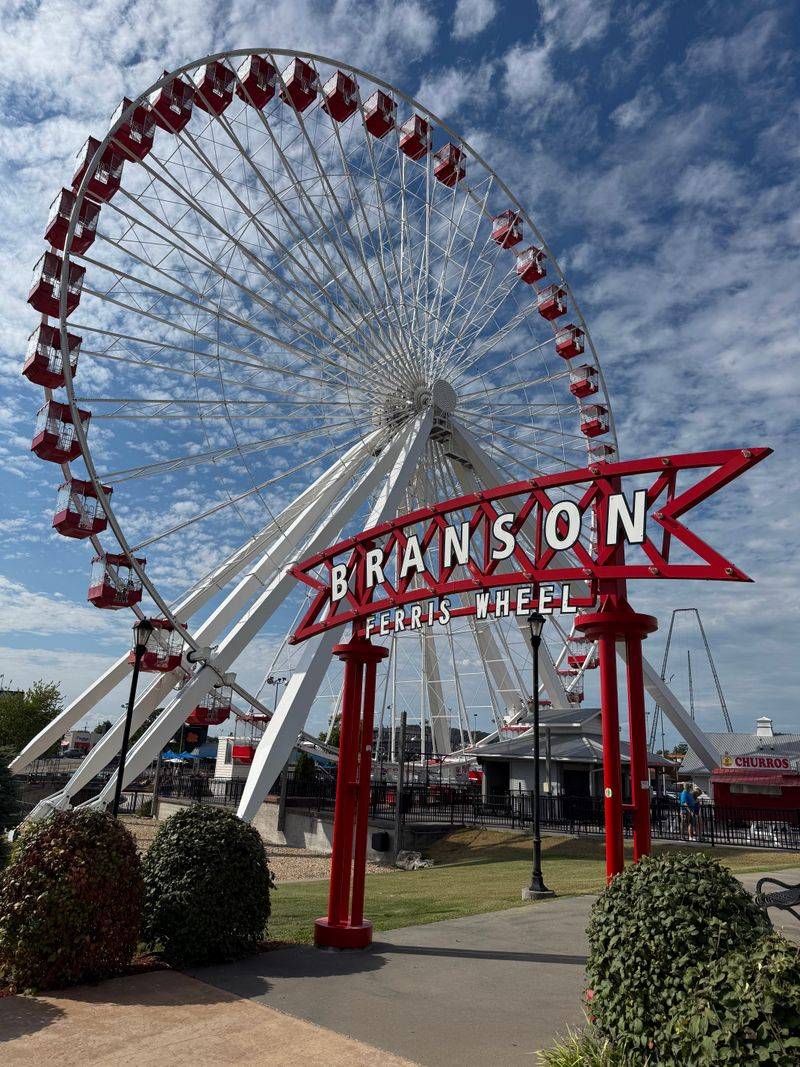 Branson Ferris Wheel Views on the Strip
