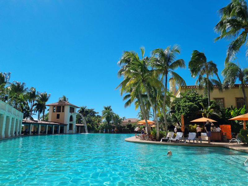 The Grand Pool and Cabanas