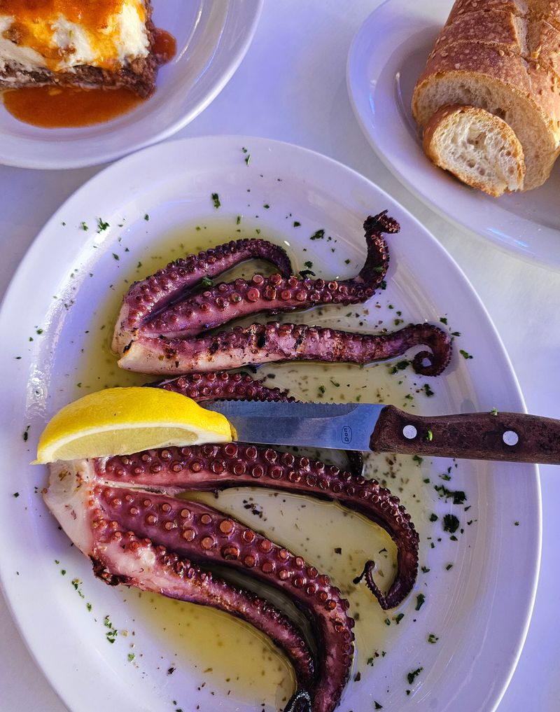 Seafood from the Dodecanese docks