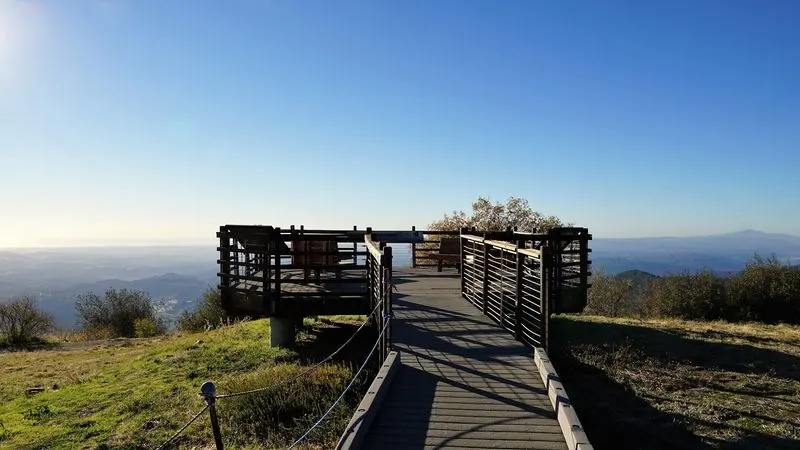 Panoramic Views from Boucher Hill Lookout