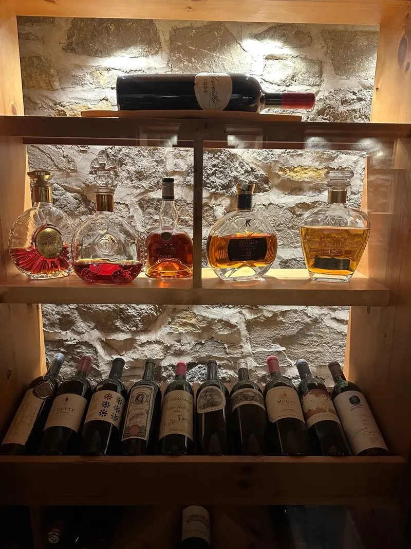 Wine list, cocktails, and the sommelier