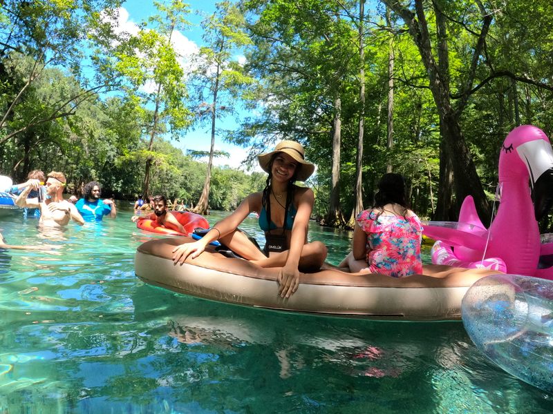 Lazy Tubing On The Santa Fe River