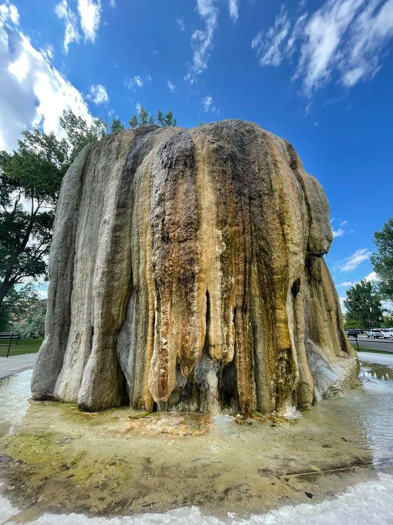 Teepee Fountain and Historic Features