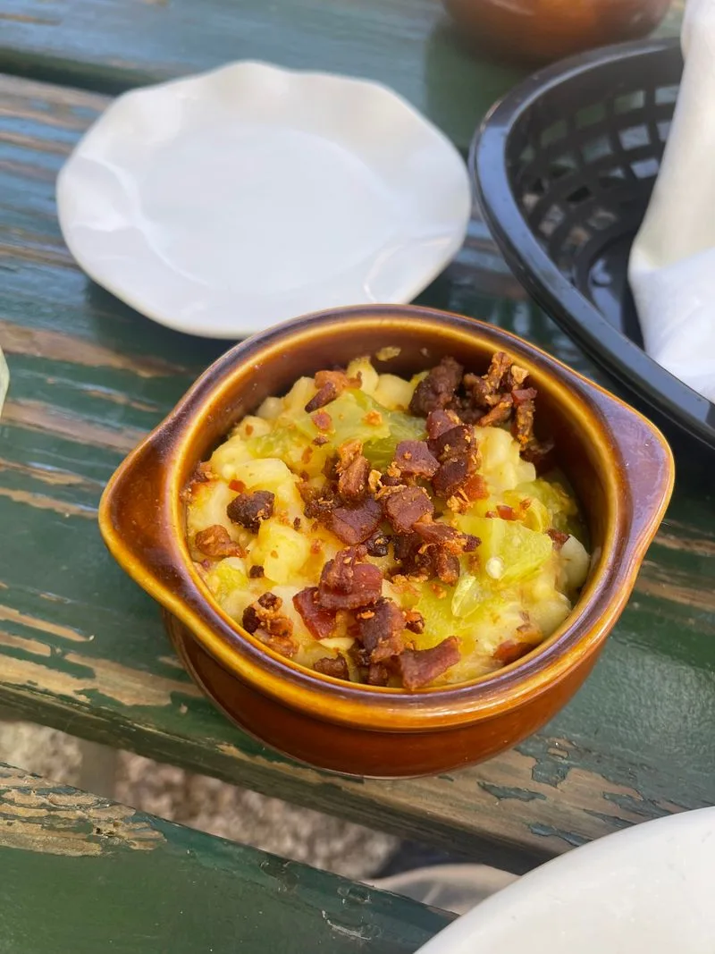 Iconic Sides: Green Chile Hominy, Cowboy Potatoes, And More