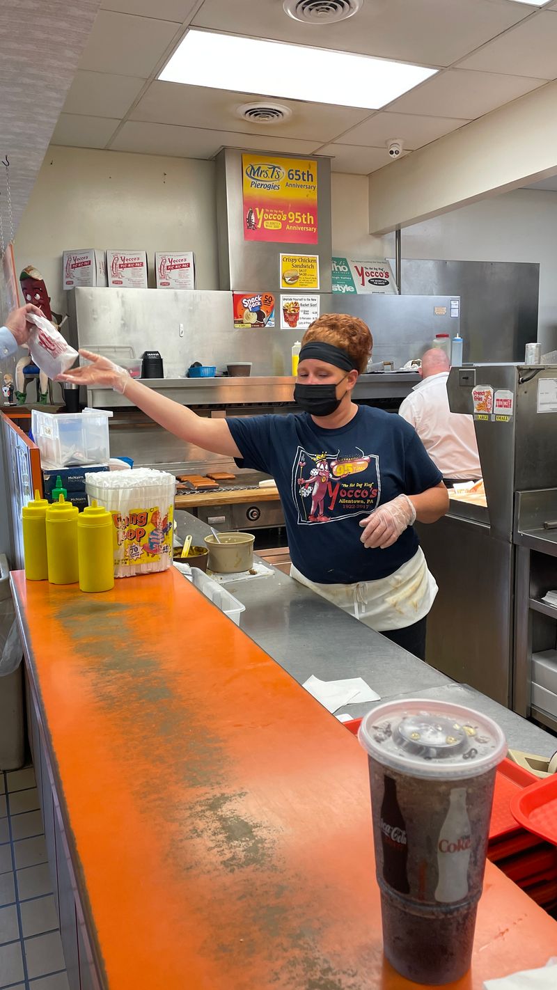 Ordering like a local at the Hamilton St counter