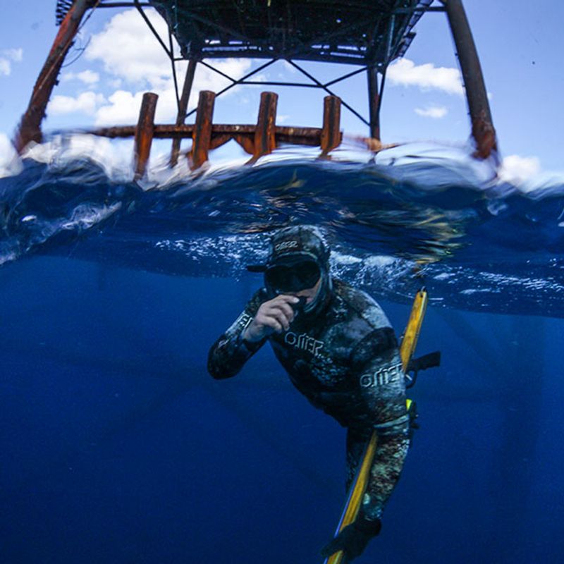 Snorkeling and Diving Around an Artificial Reef