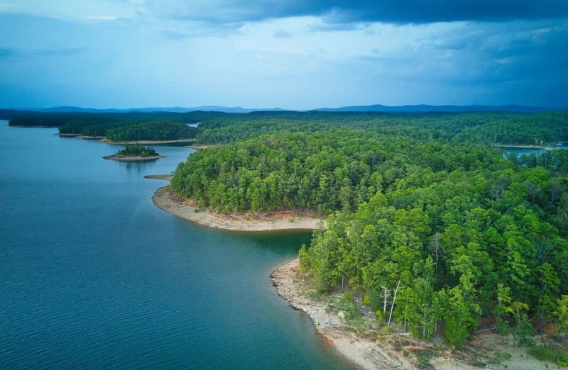 No Shoreline Development Means Pure Serenity