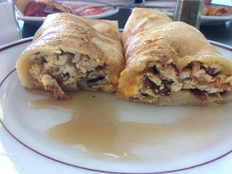 Savory Crepes: Spruce, Oak, And Biddle