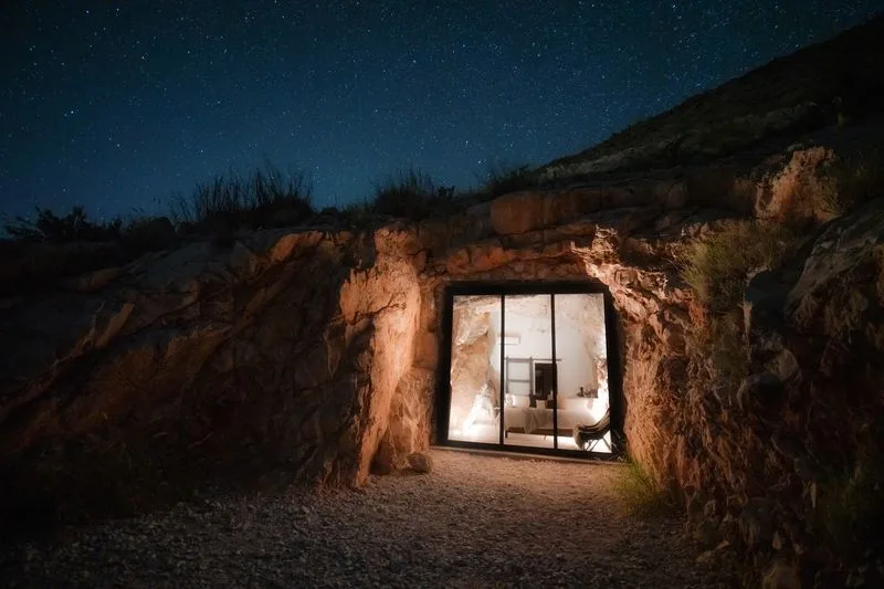 Crystal Cave Suite: Sleeping Inside a Real Mountain