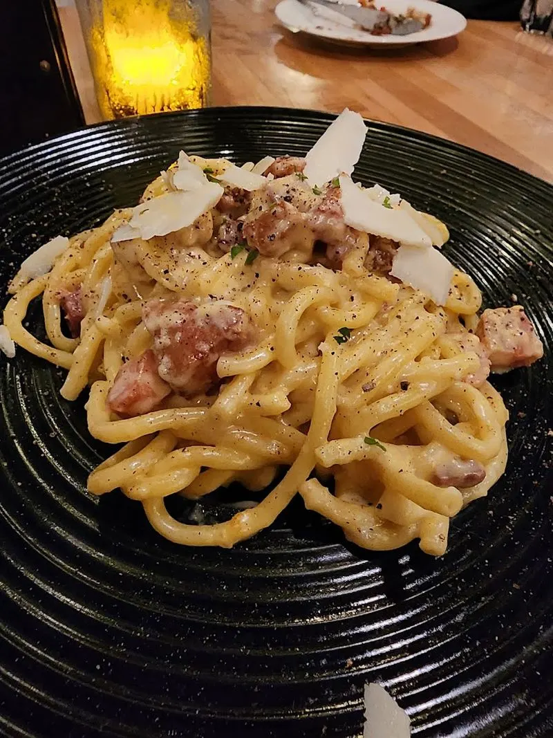 Live Pasta Station with Lobster Claws