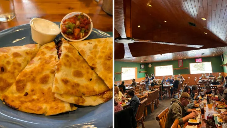 The Best Quesadilla In Michigan Might Be At This Small-Town BBQ Joint