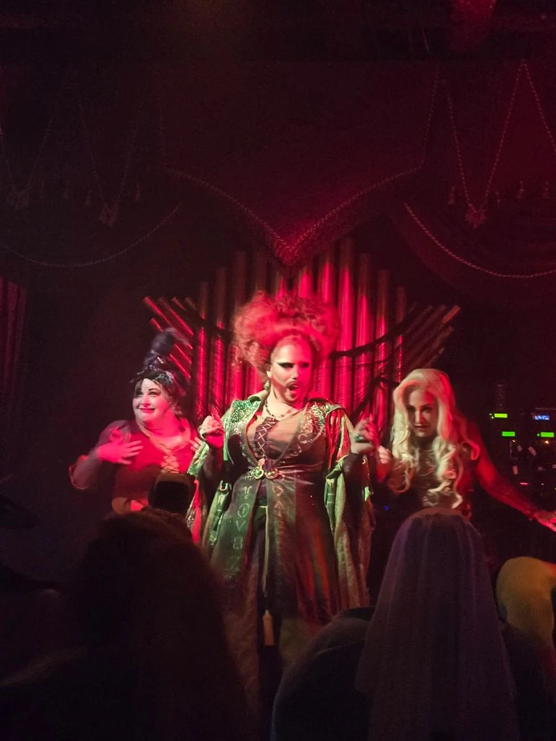 Live entertainment: drag, burlesque, DJs, and bands
