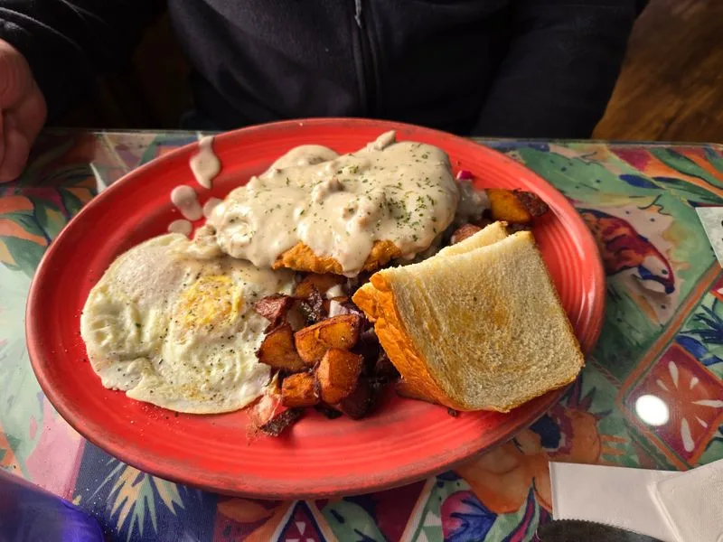 Classic Breakfast Plates With Nevada Flair