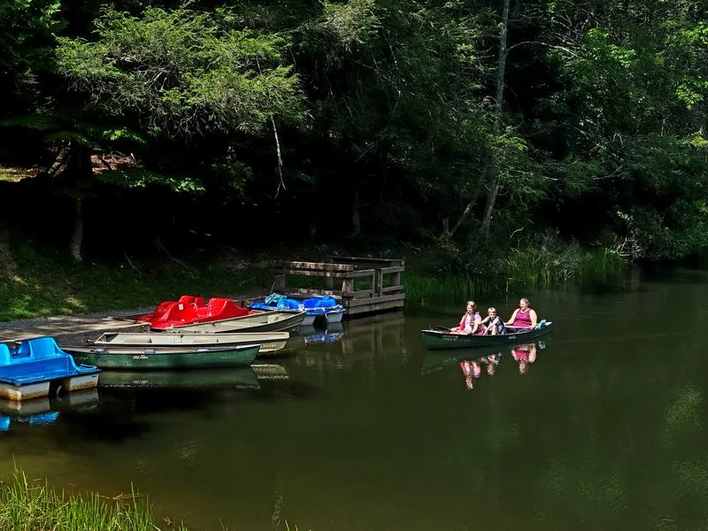 Lake time: paddling, picnics, and easy strolls