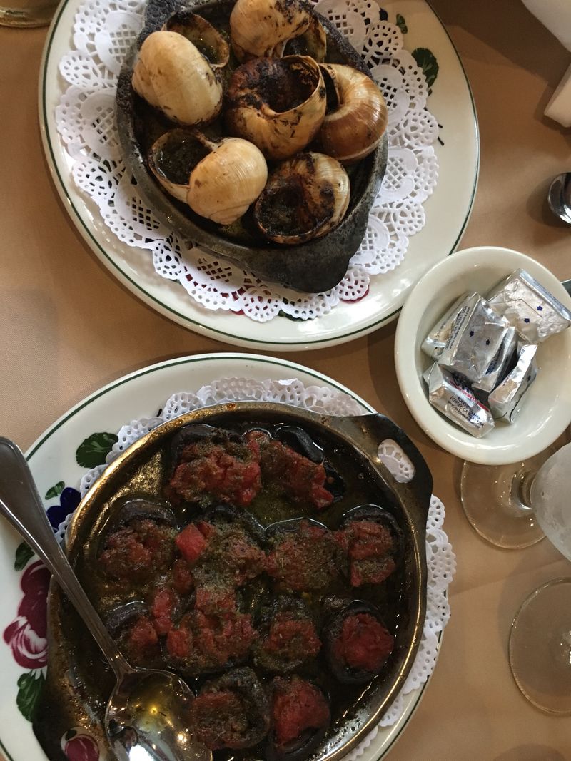 Escargot and Old World Appetites